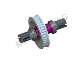 Обгонка 3Racing (#SAK-D324/PK) Aluminum One Way Tube For Sakura D3