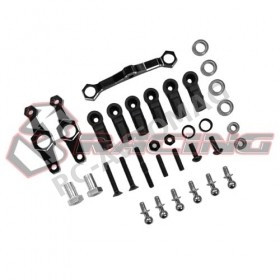 Рулевой механизм 3Racing (#TT02-03) Steering System For TT-02