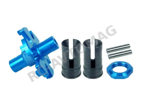 Передний спул 3Racing (#FF03-26/LB) Alluminium Front Solid Axle For FF03