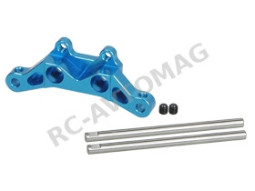Бабочка задняя 3Racing (#DF03RA-03/LB) Aluminum Rear Suspension Brace For DF-03RA