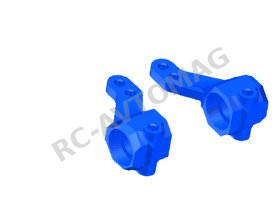 Кулаки поворотные 3Racing (#SL2-08/BU) Front Aluminium Knuckle For Traxxas Slash