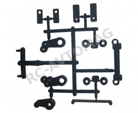 Рулевой механизм 3Racing (#CAC-108) Servo Saver Set For 3racing Cactus