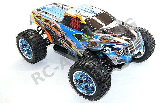 Радиоуправляемая модель монстра HSP (#94111PRO)  Electric Off-Road Car Brontosaurus 1/10