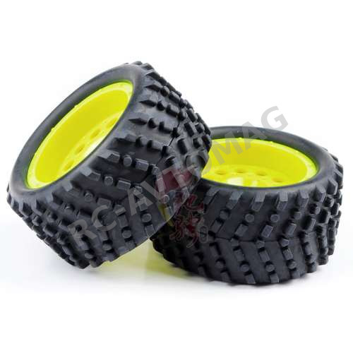 Колёса внедорожные HSP (#86017) Tire/Wheel Black 2in