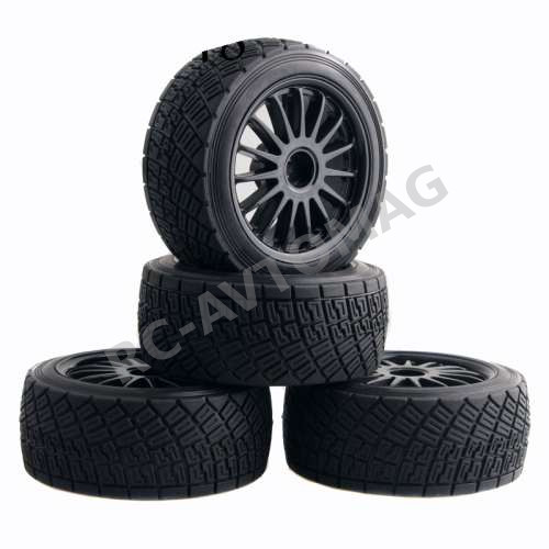 Колёса шоссейные Austar (#AUSTAR001) Wheels 15 Spoke Black 4 pcs