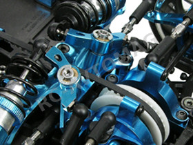 Алюминиевое крепление тяг 3Racing (#TA05-IF01/LB) Aluminium Mixing Arm For TA-05IFS