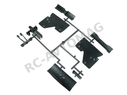 Пластиковые элементы 3Racing (#FGX-106) Plastic Parts Part F For 3racing Sakura FGX