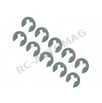 Гровер 1.5 мм 3Racing (#3RAC-ER1504) E-Clip 1.5 x 4 x 0.4 - 10pcs