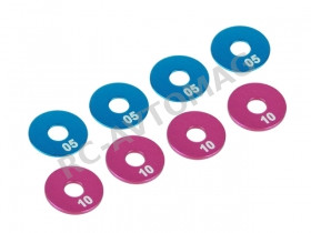 Хексы проставки 3Racing (#3RAC-WX12SP) Wheel Adaptor Spacer Set