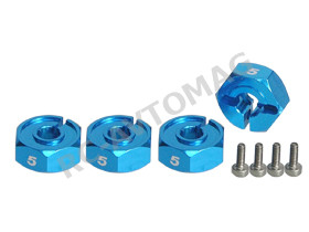 Хексы 3Racing (#3RAC-WX125/LB) Wheel Adaptor (5mm) - Thick
