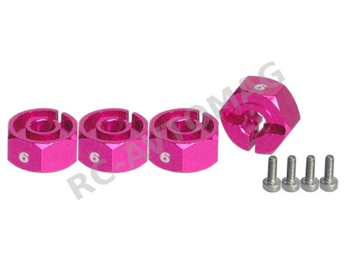 Хексы 3Racing (#3RAC-WX127/LB) Wheel Adaptor (7mm) - Thick