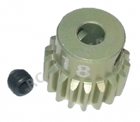 Пиньён 18T 3Racing (#3RAC-PG4818) 48 Pitch Pinion Gear 18T (7075 w/ Hard Coating)