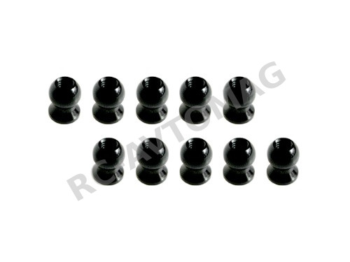 Шаровые 3Racing (#3RAC-BS58H5/BL) 5.8mm Ball Stud L=5 (10 pcs) - Black