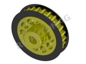 Шестерня центральная 26 T (пуля) 3Racing (#3RAC-3PY/26) Aluminum Center Pulley Gear T26