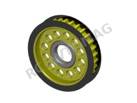 Шестерня центральная 31 T (пуля) 3Racing (#3RAC-3PY/31) Aluminum Center Pulley Gear T31