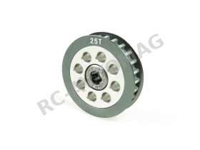 Шестерня (one-way) 25 T 3Racing (#3RAC-3PYW/25) Aluminum Center One Way Pulley Gear T25