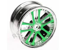 Диски 3Racing (#WH-02GR) 5 Dual Spoke Rim On Road GR 0DEG Offset