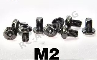 Винты YFS (#HSA25-10BN) Винт М2.5х10mm 10 pcs