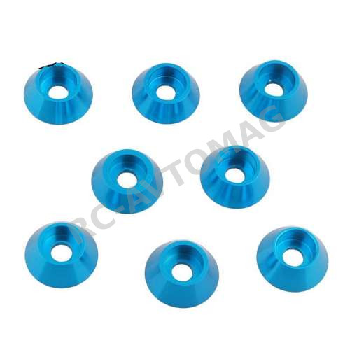 Шайбы YFS (#CNC-M3) Шайбы с потайной плоской головкой 8 pcs