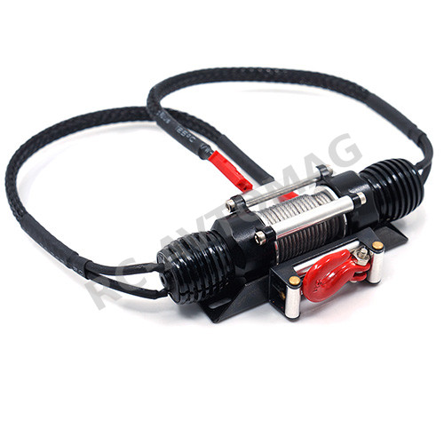 Лебёдка Yeah Racing (#YA-0511BK) 1/10 RC Rock Crawler Dual Motor HD Full Metal Steel Wired Winch Control Unit