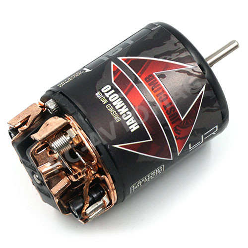 Коллекторный двигатель Yeah Racing (#MT-0037) Hackmoto Just Climb Rock Crawler Brushed Motor 16T 1850KV