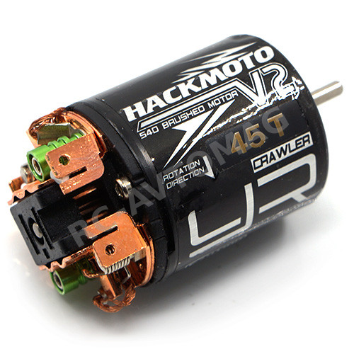 Коллекторный двигатель Yeah Racing (#MT-0015) Yeah Racing Hackmoto V2 45T 540 Brushed Motor