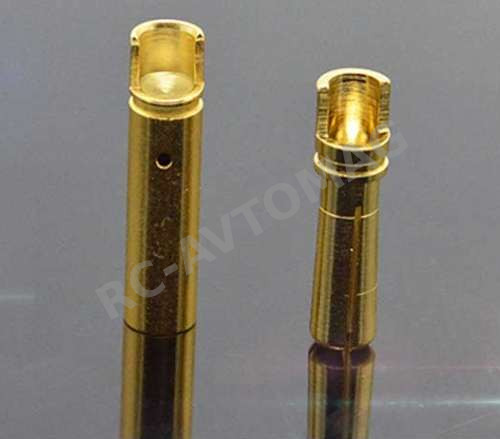 Коннектор Amass (#HE6-F/M) Connector 6mm (Female/Male) 2 pcs