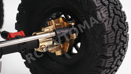 Кулаки поворотные Yeah Racing (#AXSC-008) Brass Knuckle Arm 2pcs For AXIAL SCX10 II