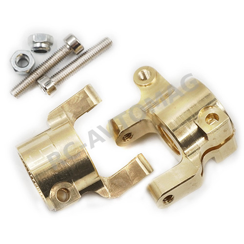 С-хабы Yeah Racing (#AXSC-005) Brass C-Hub 2 pcs For Axial SCX10 II