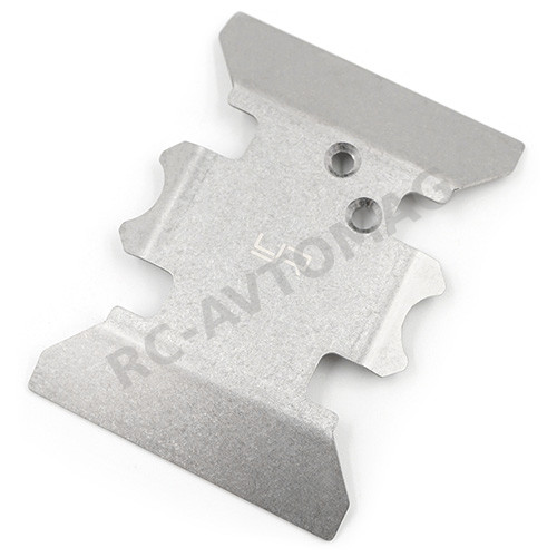 Алюминиевая защита Yeah Racing (#AXSC-002) Stainless Steel Skid Plate For For Axial SCX10 II AX90046
