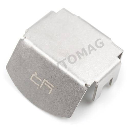 Защита заднего дифференциала Yeah Racing (#AXSC-001) Stainless Steel Front or Rear Differential Protector For Axial SCX10 II