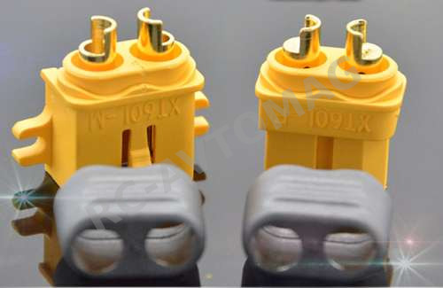 Коннектор Amass (#XT60L-M) Connector XT60L (Male) 1 pcs