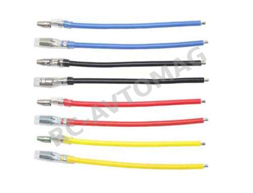 Провод с коннектором Amass (#AM-1005456-16AWG ) 4.0mm черный