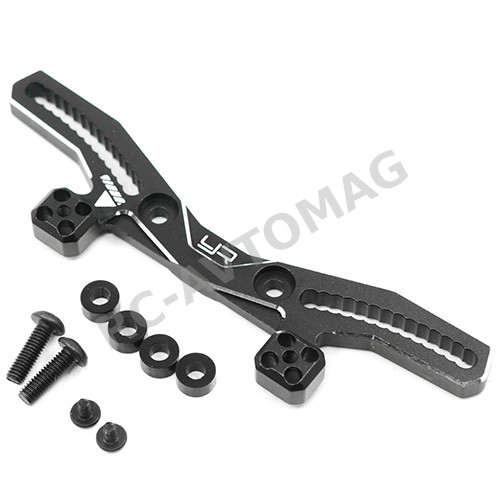 Бабочка передняя Yeah Racing (#YKYD-003BK) Aluminum Low Profile High Adjustability Front Shock Tower For Yokomo YD2 Black