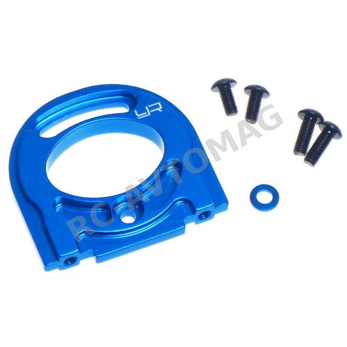 Моторама Yeah Racing (#TT02-013BU) Aluminum Adjustable Motor Mount For Tamiya TT02 TT02B