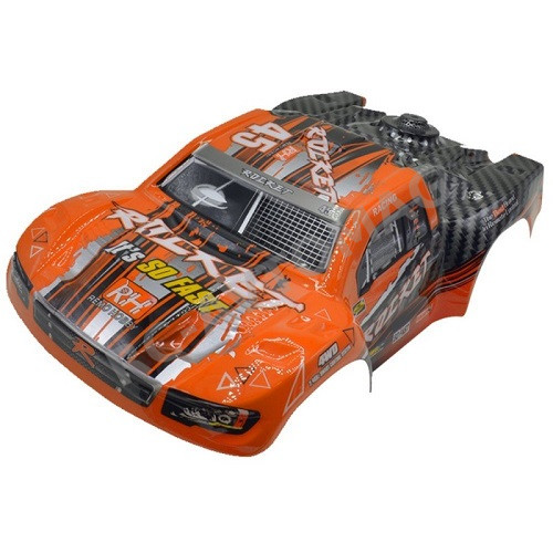Кузов Remo Hobby (D2603) Orange Short Coursec Body Shell