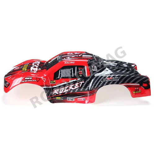 Кузов Remo Hobby (D2602) Red Short Coursec Body Shell