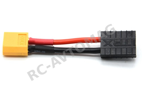 Коннектор Amass (#AM-5180) Connector TRX-XT60 (Male-Female) 1 pcs