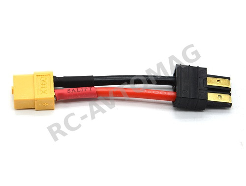Коннектор Amass (#AM-5190) Connector  TRX-XT60 (Female-Male) 1 pcs