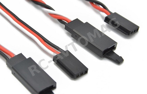 Коннектор Amass (#AM-2001H-6) Connector JR Futaba  150MM