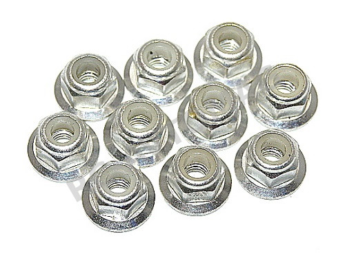 Гайки YFS (#YFS-7202) Flanged Lock Nut  M4 10 pcs