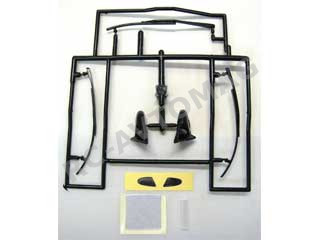 Набор тюнинга Yokomo (#SD-ACD) Aero Mirror and Wiper Set