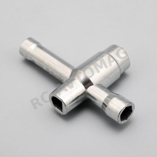 Ключ Yokomo (#YT-300) Cross Wrench 5/5,5/7,0 Ball End Cap