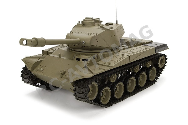 Радиоуправляемый танк Heng Long (#HL3839-1) U.S.A M41 "Walking Bulldog" RC Light Tank с эффектами звука и дыма 1:16