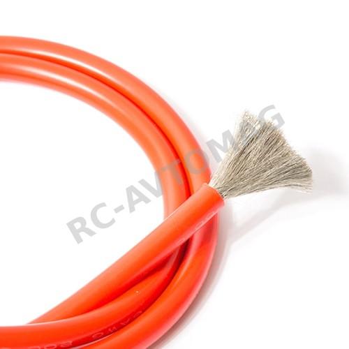 Провод с силиконовой изоляцией Ultima (#GJX-24R) 24 AWG красный