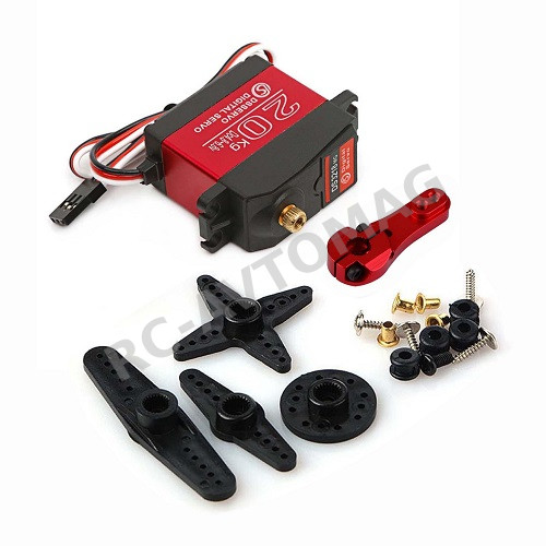 Сервопривод DS Servo (#DS3218MG) 20kg 0.18s Digital Servo