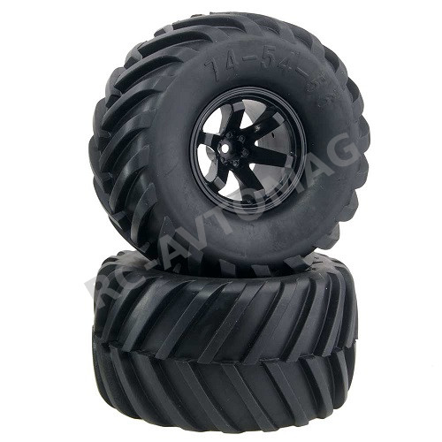 Колеса внедорожные HSP (#H0801-3003) Wheel Assembly For Truck 130mm 1/10