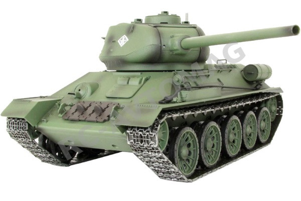 Радиоуправляемый танк Heng Long (#HL3909-1) T-34/85 с эффектами звука и дыма 1:16