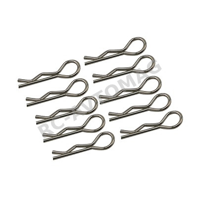 Клипсы RC Turn (#RTEL01004A) Bodyshell R Clips RTEL01004A: 1/10 Stock size / Orignal Color 10pcs/bag
