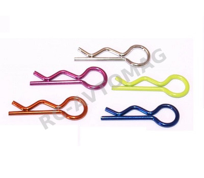 Клипсы RC Turn (#RTEL01004B) Color Bodyshell R Clips RTEL01004B: 1/10 Stock size / color 10pcs/bag (same color)